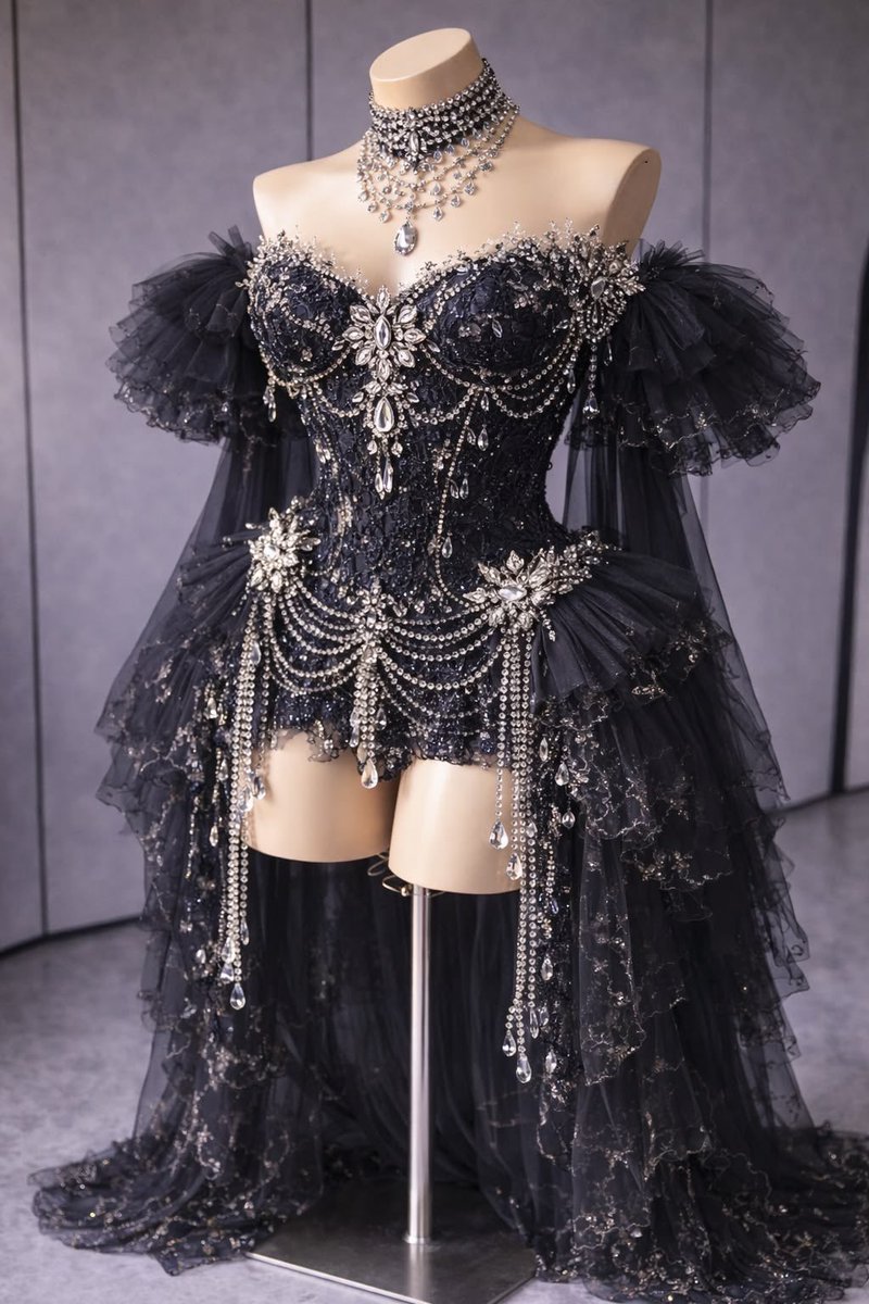 _littlegroves's tweet photo. black gothic corset dress with lace and shine https://t.co/PrwwJ9JpVB