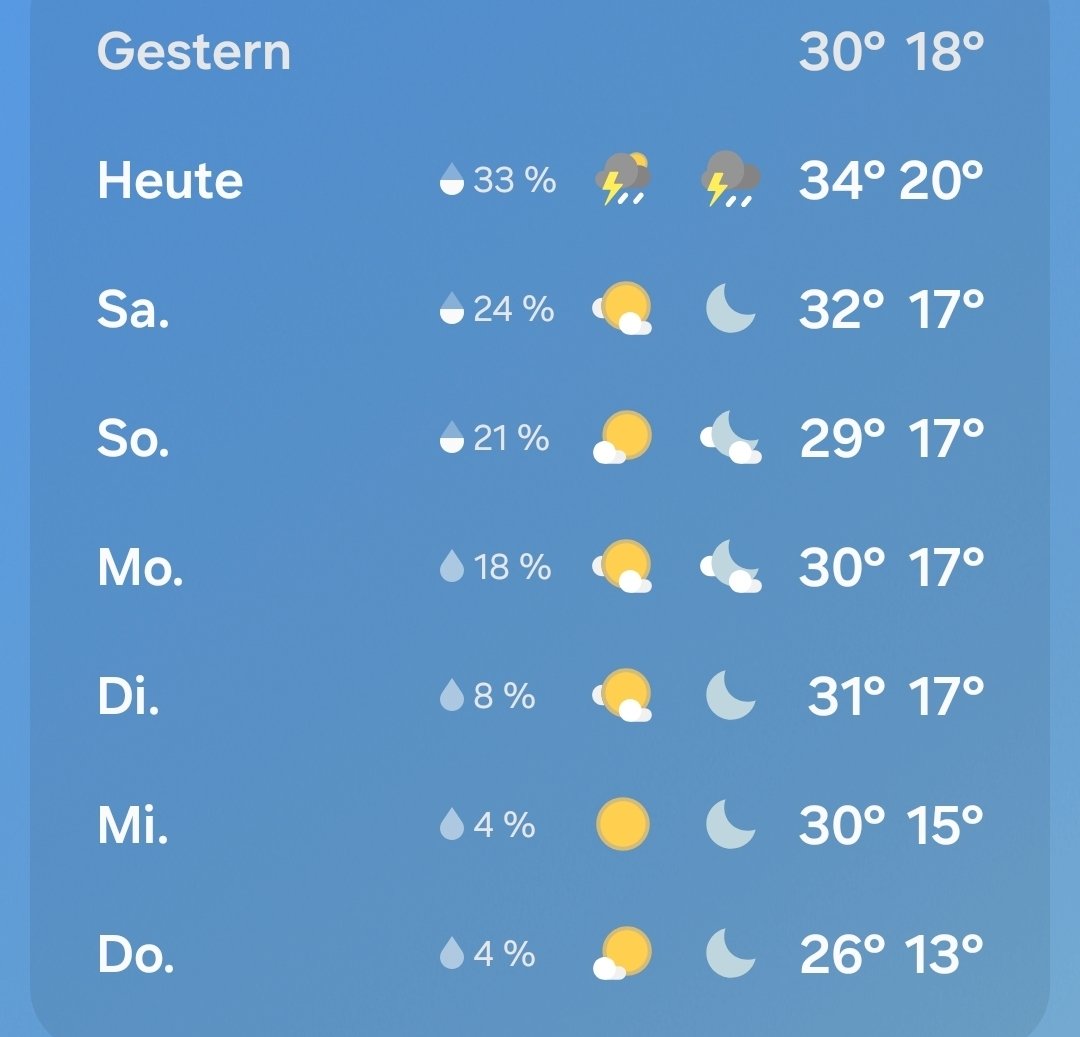 AjumeoniMulti's tweet photo. Na, da bin ich gespannt, ob es wirklich Gewitter gibt. 🙈 https://t.co/FnV0LgPI1S