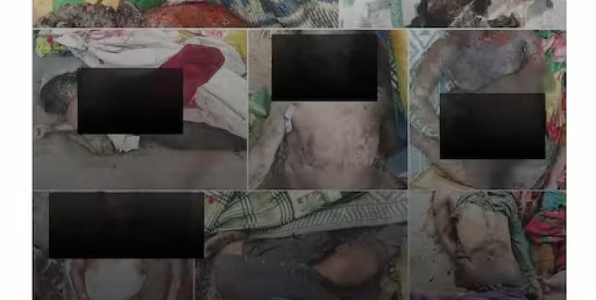 bnionline1's tweet photo. AA reports Myanmar junta airstrikes on June 17 in Kyauktaw killed 8 civilians (incl. child, elderly), injured 19, &amp; destroyed 30 buildings. #Myanmar #Rakhine #Airstrikes  https://t.co/LarZwuRx3b https://t.co/LhwRe61ZI0