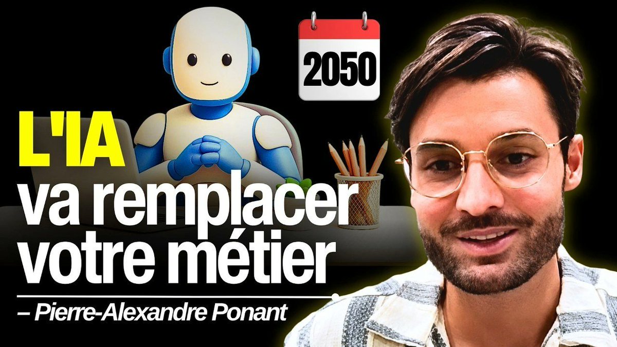 LeMediaEn442's tweet photo. 75 % des emplois supprimés d'ici 2050 ? L'ingénieur Pierre-Alexandre Ponant explique ce qui nous attend 
https://t.co/wickGRF8rY 

Face à ce tsunami, Pierre-Alexandre Ponant propose un modèle radical : réduire le temps de travail à 7 heures par semaine, répartir les richesses et offrir un accès gratuit aux ressources essentielles. 

Une utopie ? Sans aucun doute. Mais sans cela, le chaos social est garanti. Le capitalisme, lui, s’en moque.