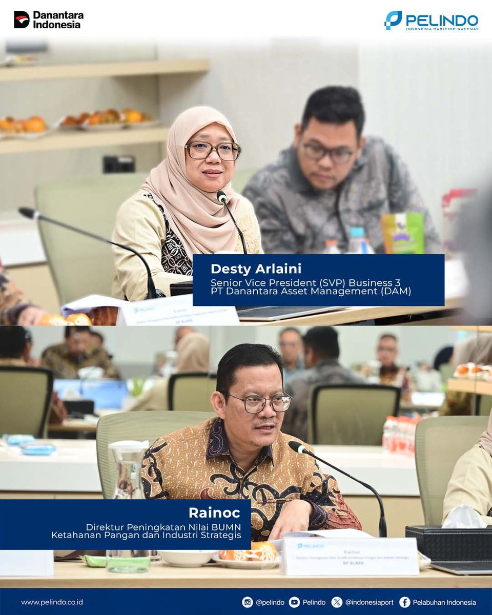 Pelindo_bpp's tweet photo. Halo #Portizen, 

Pelindo mencatatkan kontribusi sebesar Rp7,81 triliun kepada negara sepanjang tahun buku 2025, meningkat 5% dibandingkan tahun sebelumnya. 

#Pelindo #KonektivitasNasional #TransformasiPelindo #logistikindonesia https://t.co/ZTMyf3HbTj