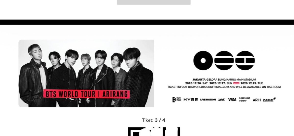 alinsapp's tweet photo. GAK PERCAYAAAA DAPET D-3😭😭😭😭😭 
Bolehh bgt yg punya VIP/PLATINUM tukerrr sm ak CAT-1 https://t.co/wdFvM05Gb2