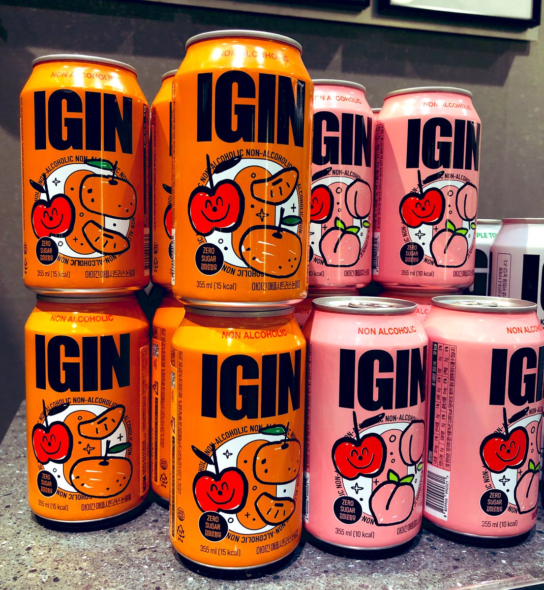 新商品入荷📢 BTS JINさんが選んだ話題のノンアルコール飲料「IGIN