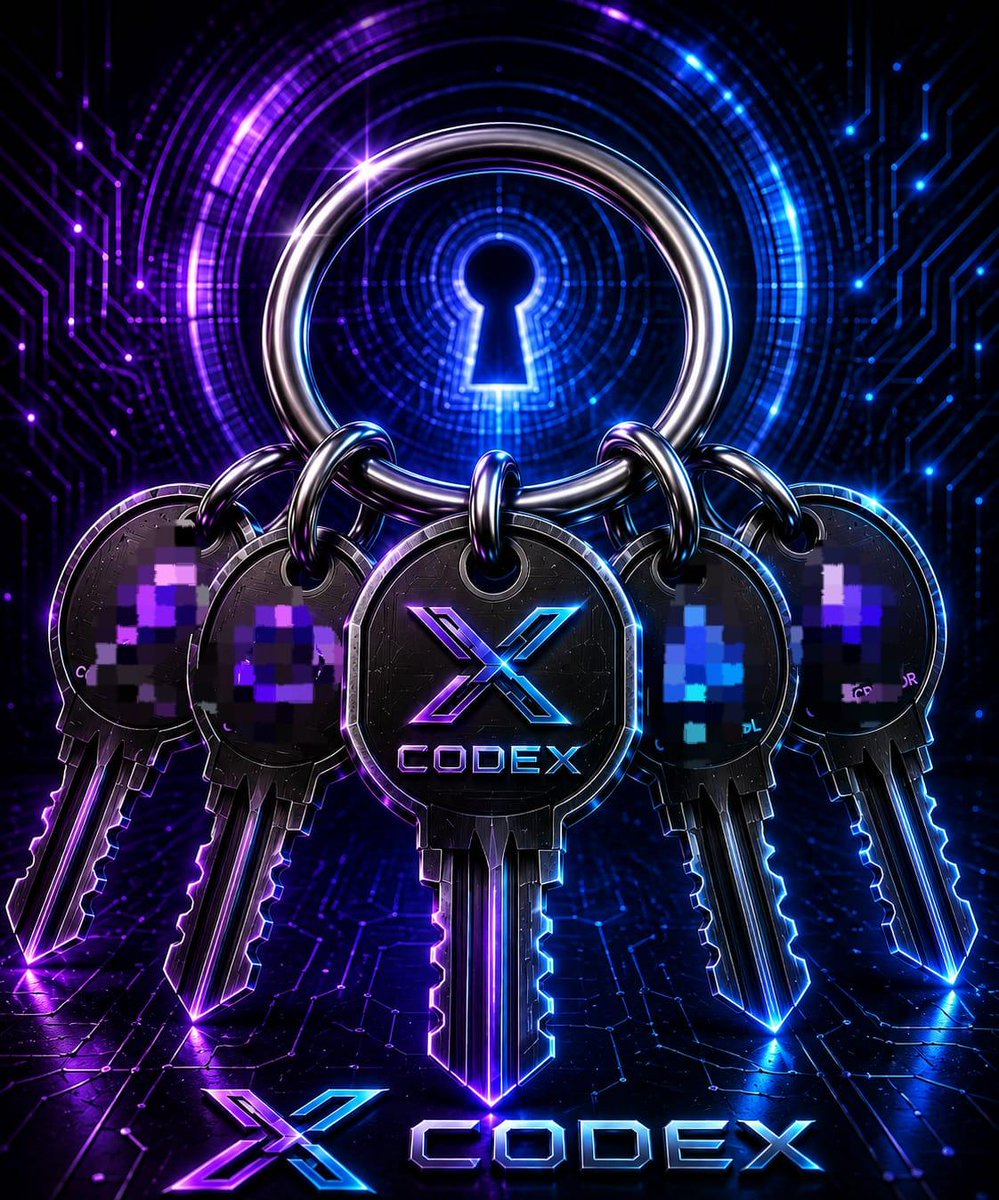 Codexlabsapp's tweet photo. 🔑 The CODEX ecosystem keeps growing.

Today, we completed the fourth application within the ecosystem.

Each application is a key. Each key unlocks a door. And every door creates new opportunities for our community.

We're not building hype or empty promises. We're building real tools with real utility and a long-term vision.

Four applications are ready. Four keys have been forged.

And this is only the beginning.

🚀 Everything will be revealed on launch day.

Our first goal is clear: reaching 1,000 followers on X. Together, we can make it happen.

We're counting on every one of you to help us take this first major step.

❤️ Like
🔄 Repost
📢 Spread the word
👥 Follow us on X and join our community

The future of CODEX is being built right now, and we want you to be part of it from the very beginning.

🔐 Four keys are ready. One ecosystem is growing. A future waiting to be unlocked.

🚀 CODEX is just getting started.

📲 Telegram: https://t.co/Ypqvuddkzn

#CODEX #Crypto #Blockchain #Web3 #DeFi #BSC #BuildOnBSC #Innovation #Utility #Ecosystem #Launch #CryptoCommunity #X #Telegram #Future #Technology #Startup #BuildInPublic #CryptoProject #BNBChain