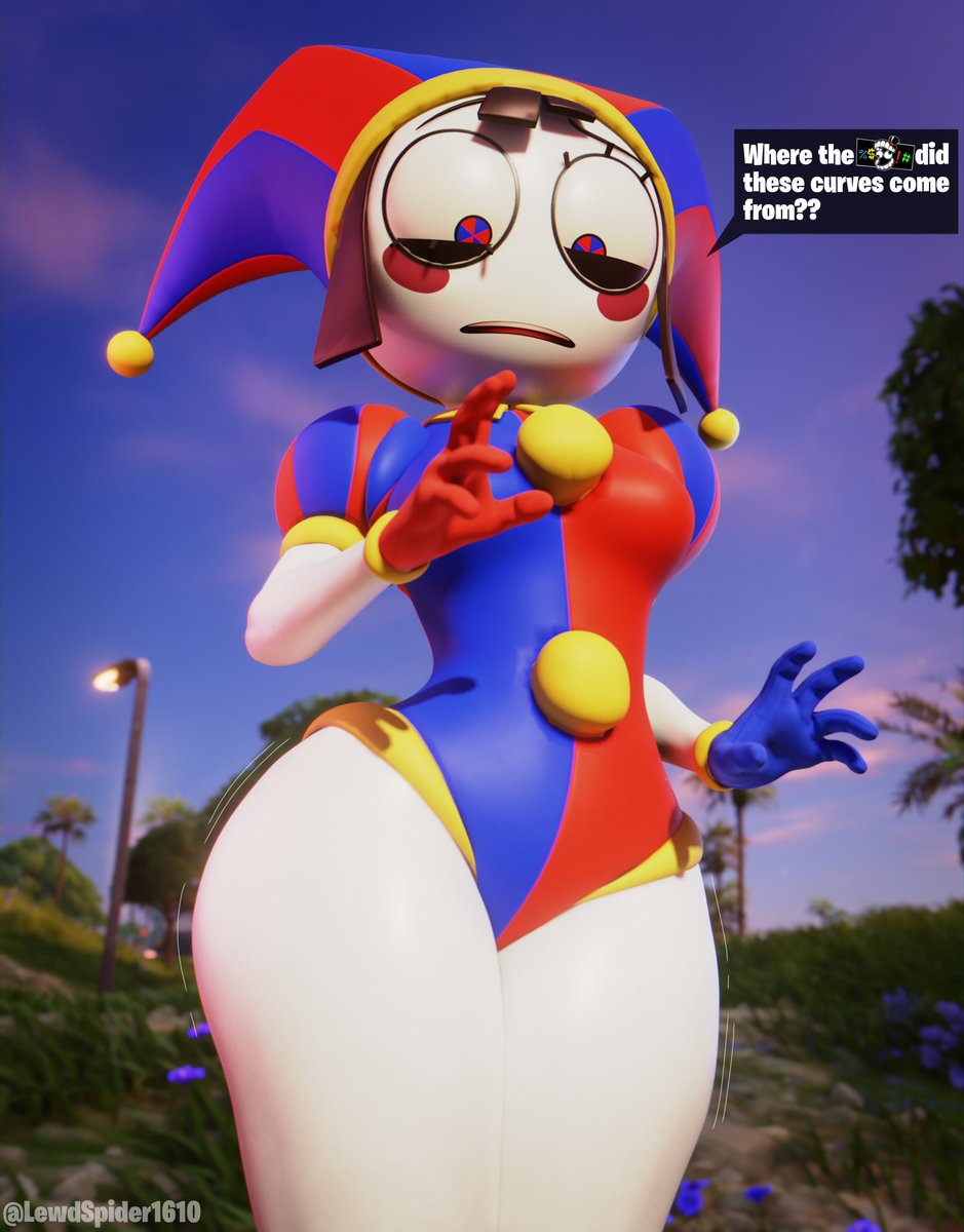 LewdSpider1610's tweet photo. Pomni gets some curves in Fortnite

Model by: @x_RedEyes https://t.co/AxFGkTU3iH
