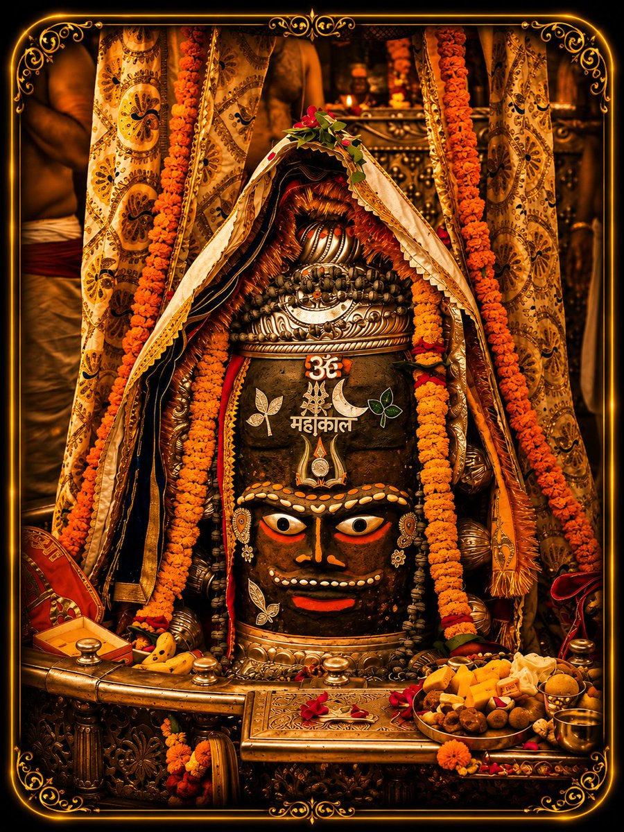 getinfocity's tweet photo. 🔥 श्री महाकालेश्वर भस्म आरती दर्शन | 19.06.2026 🔱

🙏 आज के दिव्य भस्म आरती दर्शन
✨ महाकाल की कृपा से मन को शांति और आत्मा को ऊर्जा मिले।

🚩 जय महाकाल 🚩

#JaiMahakal #Mahakal #BhasmaAarti #Ujjain #Mahadev #Indore #MP #GetInfoCity https://t.co/BjlGE7b2ol