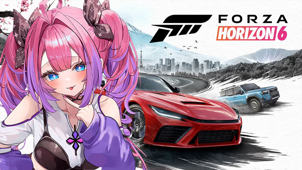 配信開始！！！！！ 久しぶりにForza Horizon 6楽しむぞ