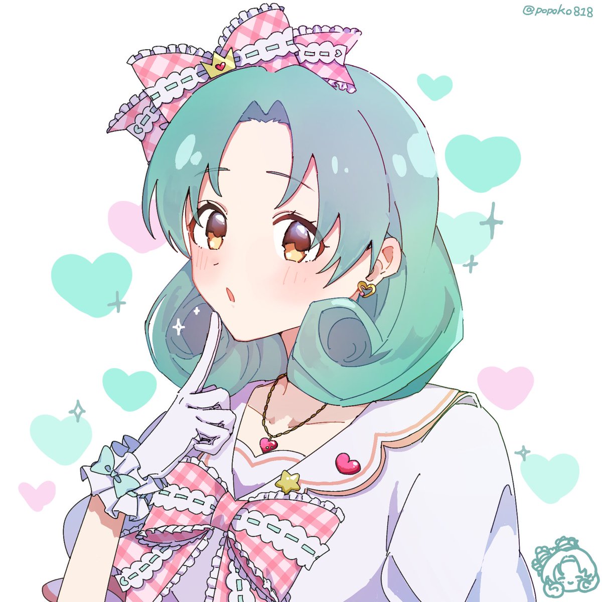 popoko818's tweet photo. まつり姫🩵💚 https://t.co/4BExDIf81q