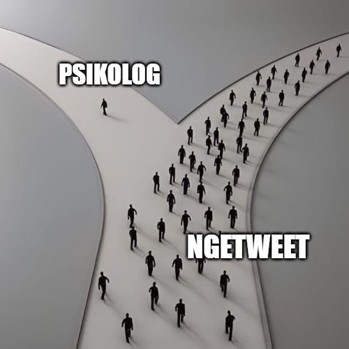 myhppylittlepil's tweet photo. psikolog mahal, makanya orang stress banyak yang ngetweet https://t.co/PiO71sXzE5