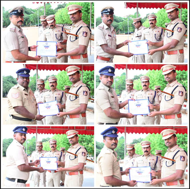 SPTumkur's tweet photo. ಅತ್ಯುತ್ತಮವಾಗಿ ಕರ್ತವ್ಯ ನಿರ್ವಹಿಸಿದ ಅಧಿಕಾರಿ ಮತ್ತು ಸಿಬ್ಬಂದಿಗಳನ್ನು "Cop Of The Week" ಎಂದು ಗುರುತಿಸಿ ಪ್ರಶಂಸನಾ ಪತ್ರ ನೀಡಲಾಯಿತು.
#TumakuruDistrictPolice
#CopOfTheWeek
@venkatashok
@KarnatakaCops https://t.co/DirN6AnKsz