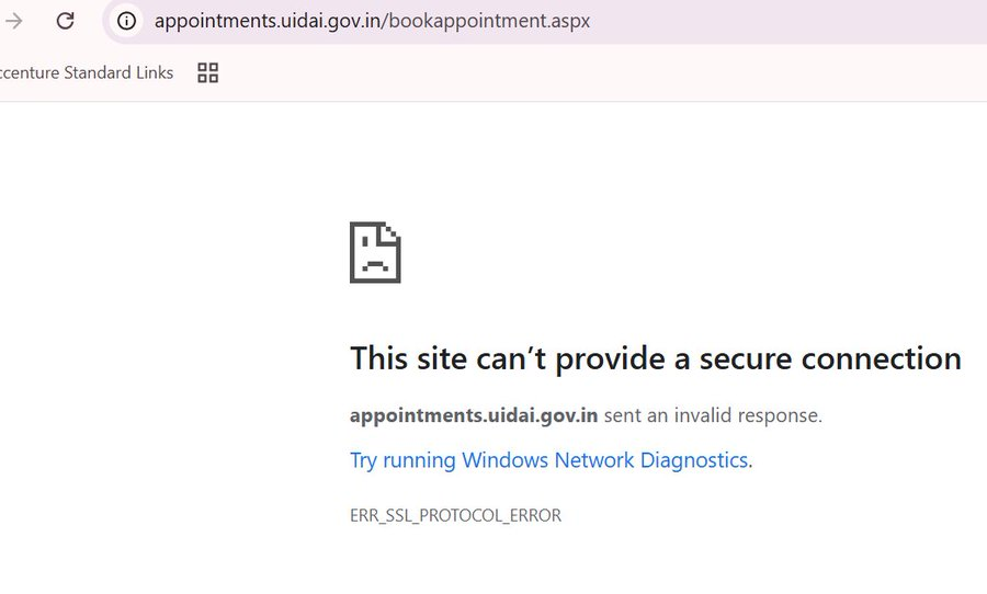 AjitSharma04's tweet photo. @UIDAI @AshwiniVaishnaw @JitinPrasada Facing severe issues updating my child's mobile number on Aadhaar. The appointment portal isn't loading, helpline isn't helping, and emails have gone unanswered. Requesting urgent technical resolution so parents don't face these hurdles.  @UIDAI @ceo_uidai 
#adhaar https://t.co/JlgEDEQWyb