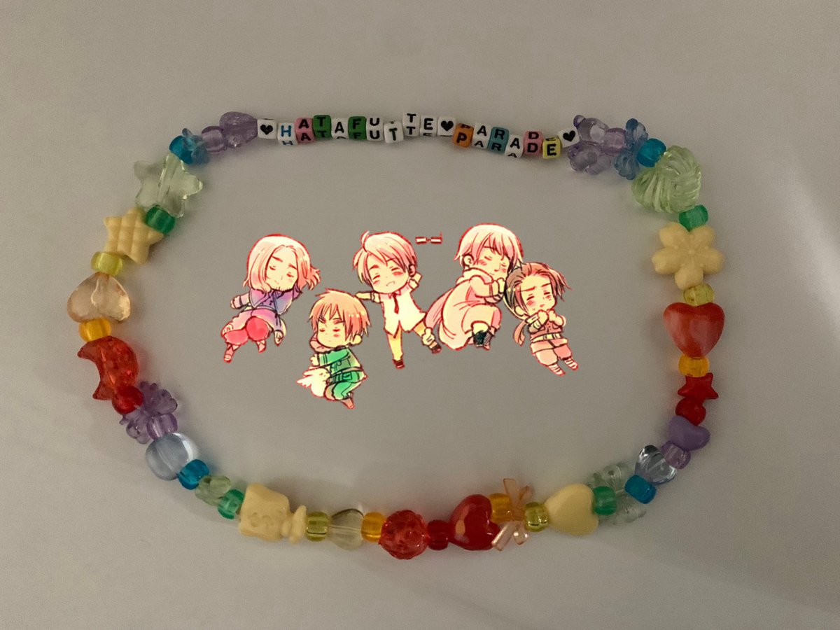 hetaretheo's tweet photo. old bracelets i made for depop i still think about you.   i lost them all https://t.co/aHJBNnEeom