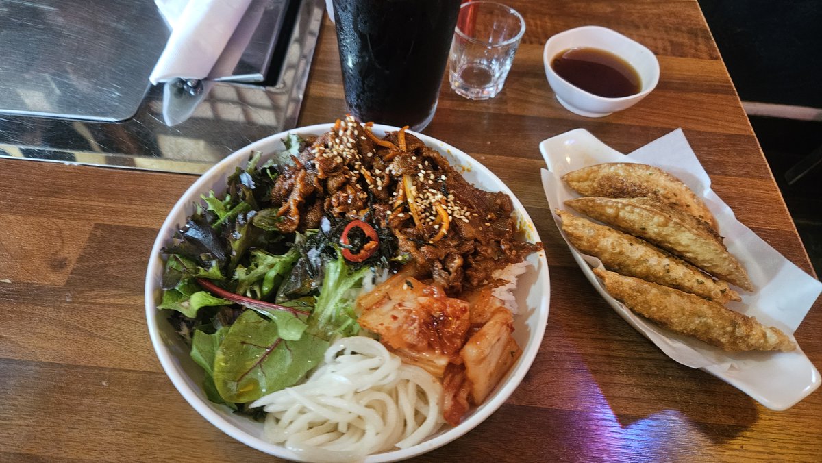 DarkRawrs's tweet photo. "Small" day out, got another blahaj and a few others things from Ikea in richmond. Lunch was over at Goon korean bbq with two friends 💜 https://t.co/Nc6ymqb2lM