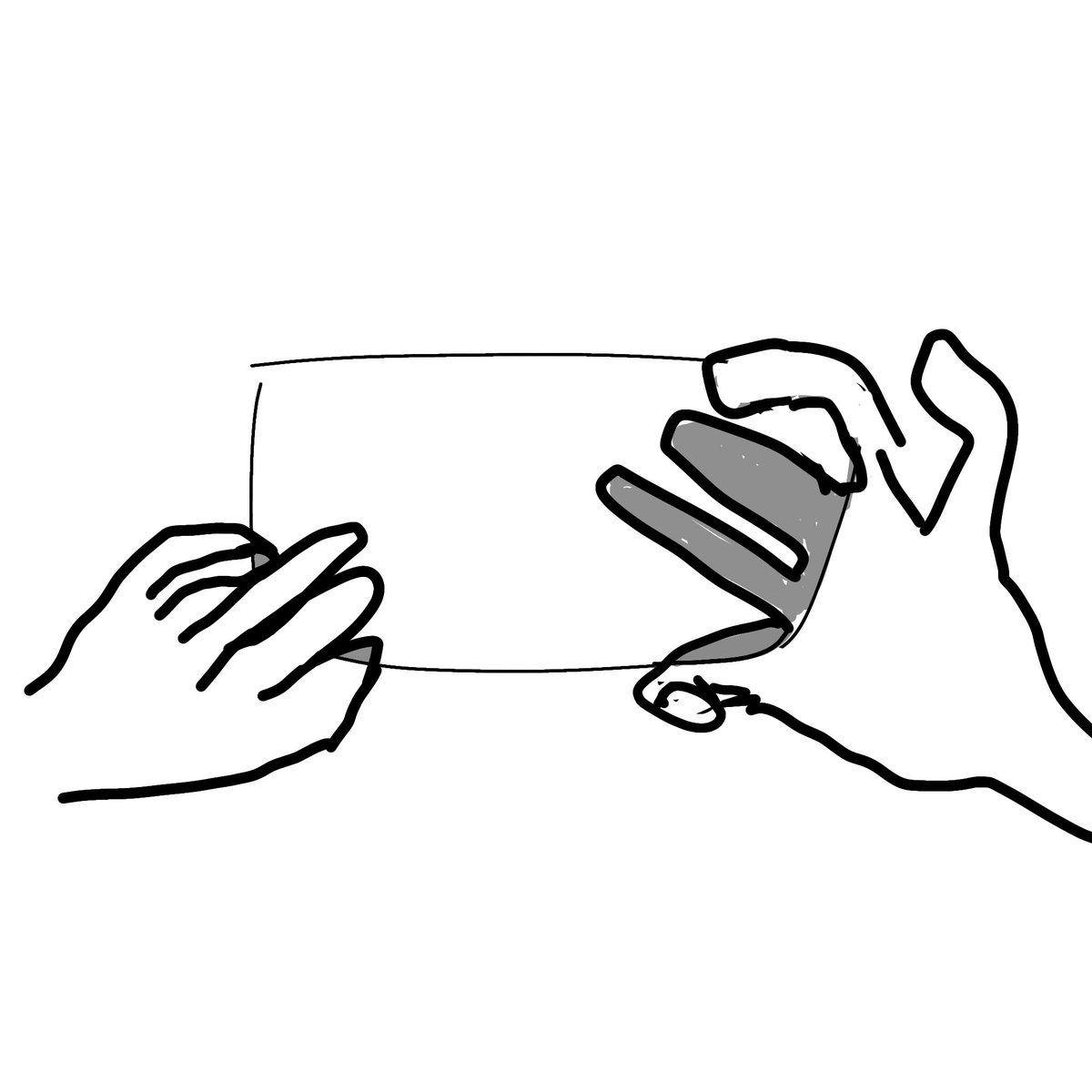 inkyo_inkyo_'s tweet photo. 家族で話してたんだけど、ニンマス三本指でやってる人ってみんなこう持ってるよね？！🫪🫪🫪🫵🫵🫵🫵 https://t.co/diL0q1Pvar