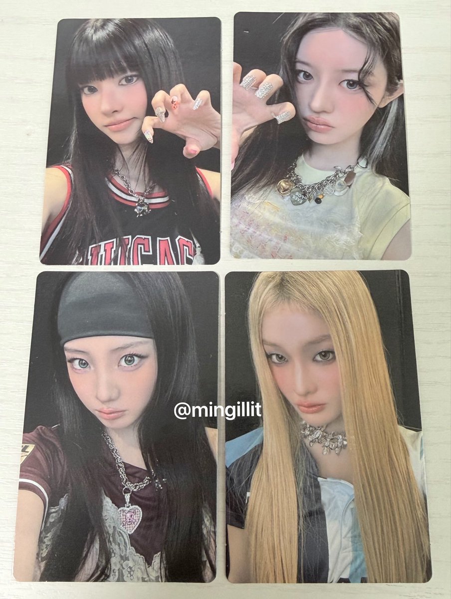 mingillit's tweet photo. ICONIC BY MISTAKE - ILLIT PHOTO CARDS ★ https://t.co/0PpJcibKeC