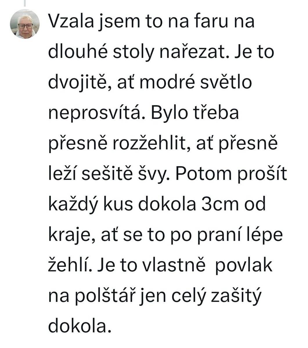BabickaJaja's tweet photo. https://t.co/cQQeVQtwed Sleduji 1 módní výtvarníci, co šije ze lnu a před střihem látky pere v dlouhých délkách a tak mě napadlo, jak si usnadnit praní v délce 10m. Ona to vždy vytáhne z pračky moc pomačkané a musí se to špatně žehlit. https://t.co/dexd3RLwiK