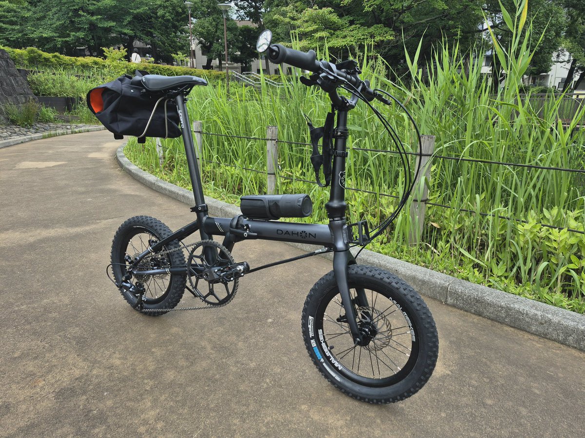 SPIKE_GEAR's tweet photo. お帰り!クラウンジェム!
#dahon #k3plus #k9x https://t.co/WoGdDfFwQp