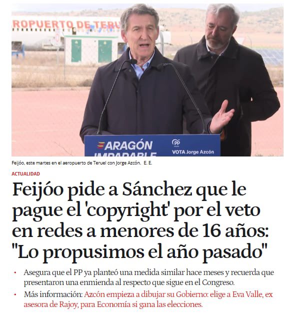 QueTeVeo_Mateo's tweet photo. @manuel_llamas ¿Error? Si entramos en modo estrategia, sí. Pero el PP es coherente con su interminable incoherencia. 
Todas las mañanas Feijóo se estudia el guión de los principios que tiene que defender en función del territorio, la audiencia y el momento. Son demasiados escenarios diferentes. https://t.co/mmvVBpOayk