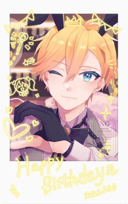 6月20日6時20分 #六弥ナギ生誕祭2026