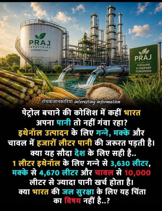 Ramesh18498367's tweet photo. पानी जाए भाड़ में गडकरी के पूत्रों की आय हजार गुना बढ़नी चाहिए और जनता की खरबों की गाड़ियों का सर्वनाश होना चाहिए क्योंकि ये भारत है जहाँ इंशान पैसा पेट्रोल का देता है और लाता है इथनॉल मिला पेट्रोल। ऐसी जनता को कोई क्यों न लूटे। https://t.co/s63uNaQYz8