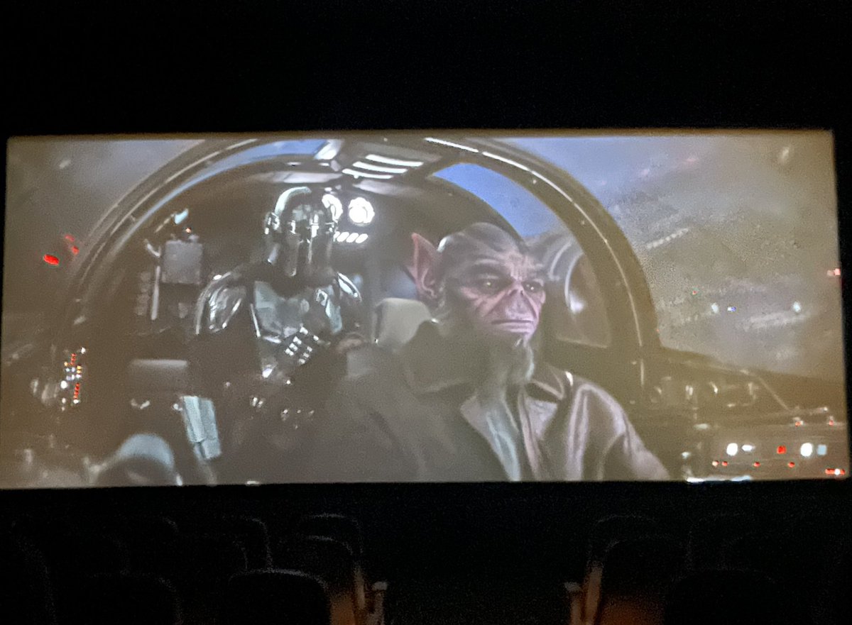 Edit95Fan's tweet photo. Viewing number 2 yesterday.

Just as good as the first and caught a lot more of the details too.

#MandalorianAndGrogu #StarWars #ZebOrrelios https://t.co/9eSefe6Pvq