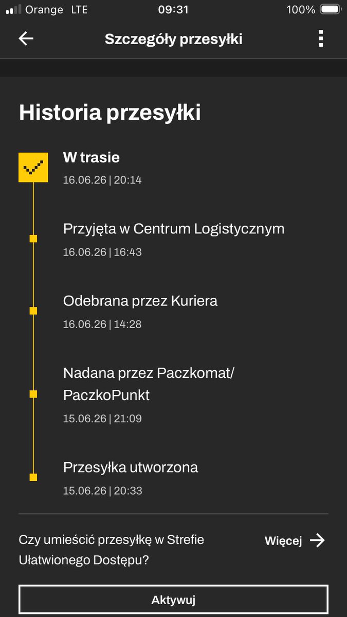Adamfartt's tweet photo. @InPostPL gdzie ta wasza słynna szybka wysyłka do paczkomatu ? Jak wysyłał bym paczkę na wakacje To takim tempem byłbym już w połowie wakacji bez swoich rzeczy..... https://t.co/AcybuAtYR9