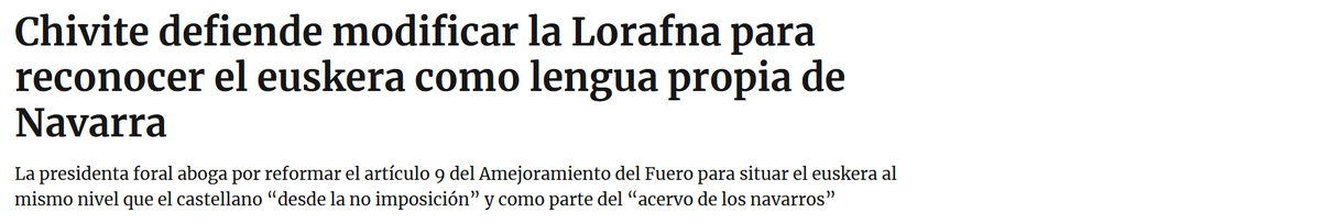 EnekoCompains's tweet photo. Tras las palabras de ayer de @mavichina favorables a declarar el #euskera lengua propia en el Amejoramiento, hoy es un buen día para difundir esta crítica jurídica a su art. 9.2 y al art. 5 de la Ley del Euskera. Sobre #oficialidad y gradualidad. 👇
https://t.co/65C3YGI5U6 https://t.co/Eiuq4B1189