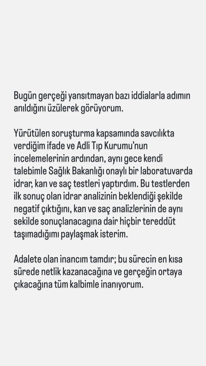 yirmiucderece's tweet photo. Yasaklı madde test sonucunun pozitif çıktığı iddia edilen Kenan Doğulu, kendi yaptırdığı testin sonucunu sosyal medya hesabından takipçileriyle paylaştı:

"Test yaptırdım ve negatif çıktı. Gerçeği yansıtmayan bazı iddialarla adımın anıldığını üzülerek görüyorum." https://t.co/W8EVRh1dRo