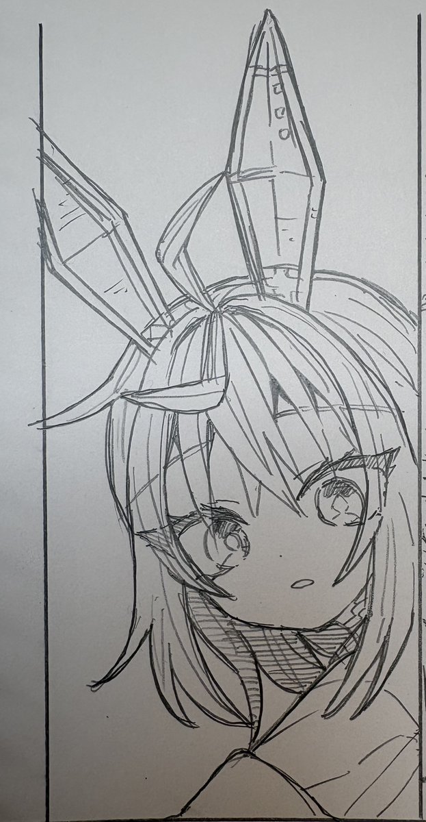 おまけの(?)4話のワンシーン経過
下描き→線画→スキャンして線画直す→ぬりぬり 