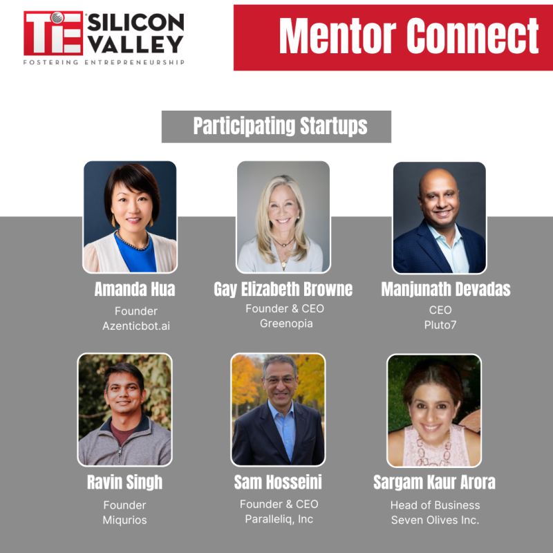 tiesv's tweet photo. June Mentor Connect Spotlight

Founders join TiE Silicon Valley’s Mentor Connect for 1:1 sessions with Vidhya Ranganathan, SVP &amp; Global Head of Software, HP Personal Systems, to gain insights on AI, software innovation, and leadership.

#MentorConnect #TiESiliconValley https://t.co/kINNI2Y0Zv