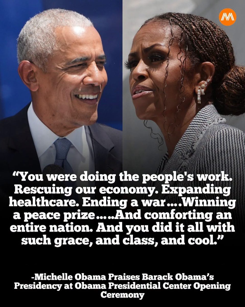AuthorJoeNBrown's tweet photo. There are no better leaders than the #Obamas, and definitely no better speaker than #MichelleObama…. She blew that speech 🎤 out of the water 💦. https://t.co/m3H6O7dX46