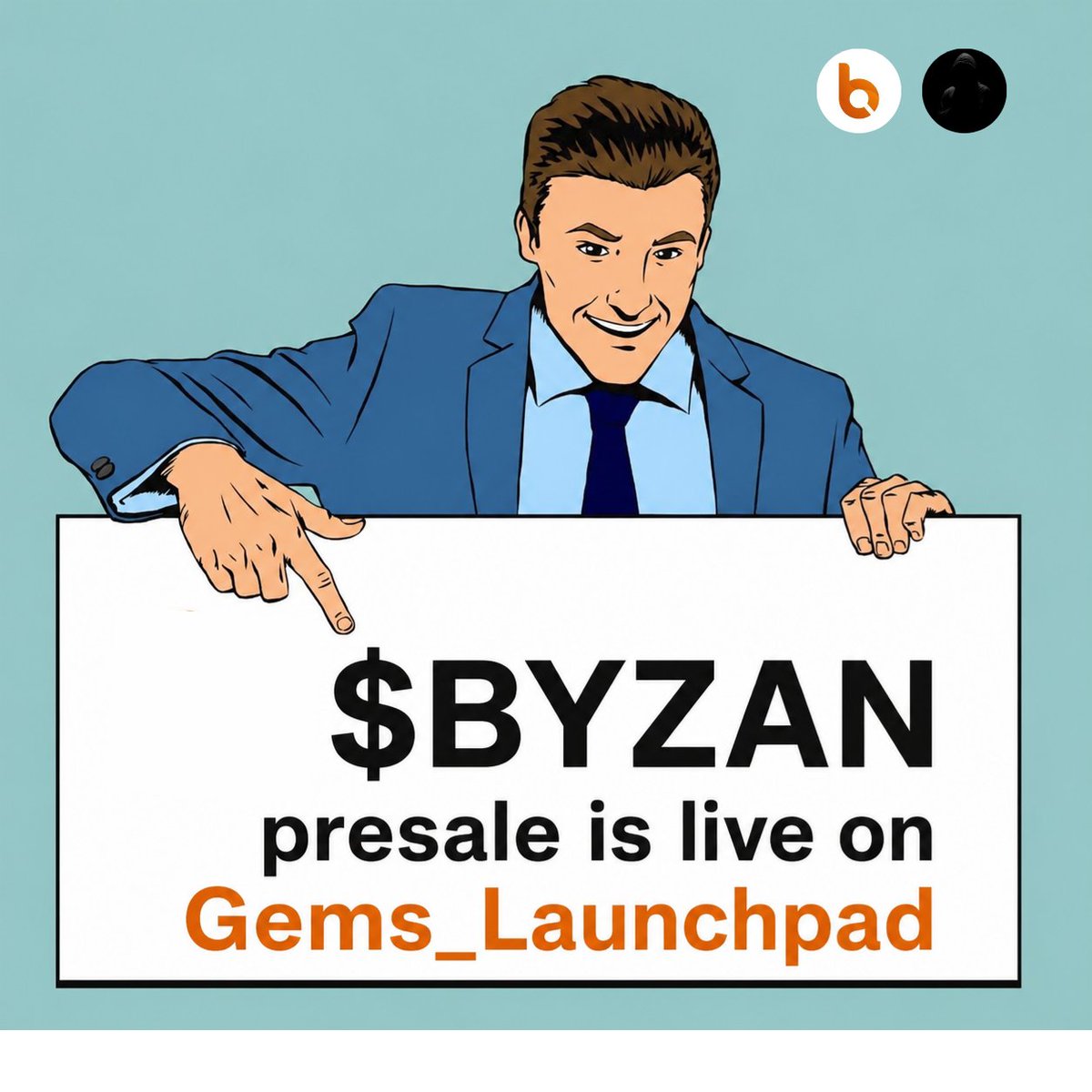SOLANAdaddie's tweet photo. everyone talks about getting in early

few talk about helping build early

the @byzanlink Leaders Program is now live.

verified leaders can earn up to 20% commission during the upcoming $BYZAN presale with @Gems_Launchpad.

early communities shape ecosystems long before the crowd arrives.

apply: https://t.co/PystyM5m0Q

presale: https://t.co/fndojUkla8