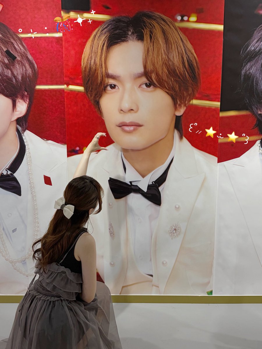 nk5star's tweet photo. 念願のパネル꒰՞⸝⸝ᴗ ·̫ ⊂՞꒱🎀
#なにわ男子_ND5 https://t.co/dGujOJckuc