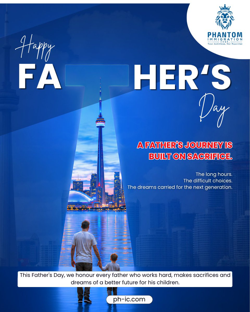 Phantom_IC's tweet photo. Behind every father's journey is a dream — a dream of giving his children more opportunities, more security, and a brighter future.  
Today, we honour every father who sacrifices, works hard, and keeps moving forward for the ones he loves.

Happy Father's Day ❤️

#fathersday #dad https://t.co/0V1zwa3E3m
