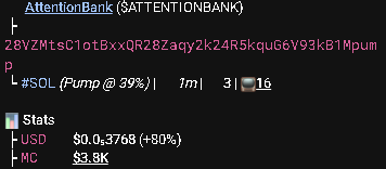 lambforfun's tweet photo. $ATTENSIONBANK
28VZMtsC1otBxxQR28Zaqy2k24R5kquG6V93kB1Mpump https://t.co/eCWSzEG7oF