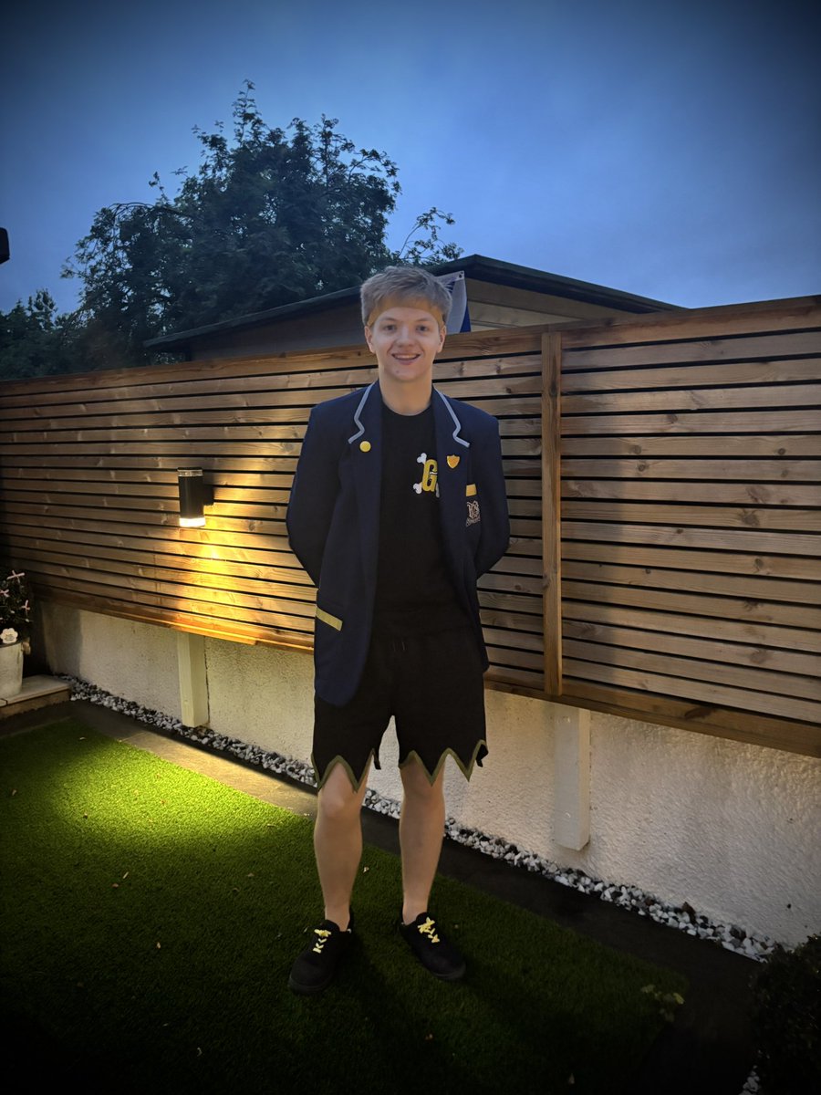 SusieSom's tweet photo. A brilliant night at @DalzielHigh Choral Shield 2026! 🔵🔴🟡 
Over the moon for Cayden with Greig house being this years winner! What a way to end your school journey 💛 https://t.co/wxxLABT5Qi