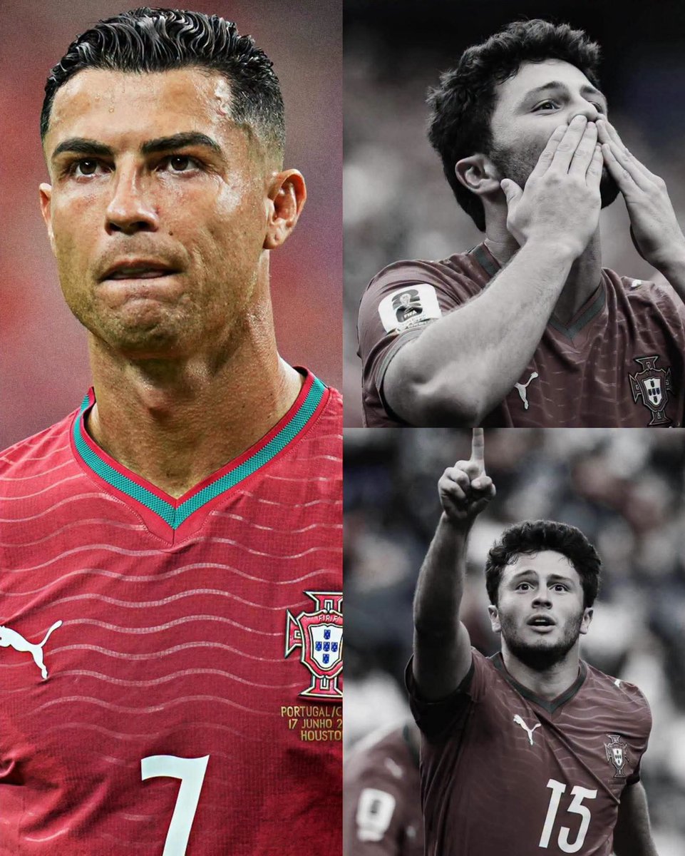 Newsy_Sportu's tweet photo. 🇵🇹 Joao Neves spotkał się z ogromną falą krytyki i obelg po tym, jak stwierdził, że Cristiano Ronaldo jest "po prostu jednym z wielu" w reprezentacji Portugalii:

"Wiemy, ile Cristiano zrobił dla nas, dla naszej reprezentacji i dla całego świata futbolu, ale dziś zarówno on, jak i my wiemy, że nie jest ponad resztą. 

Jest po prostu jednym z zawodników tej drużyny, który ma pomagać zespołowi. Nie różni się od pozostałych. Jest tutaj po to, by wnosić swój wkład, tak jak każdy z nas."

Te słowa wywołały ogromne poruszenie wśród kibiców. 🔥