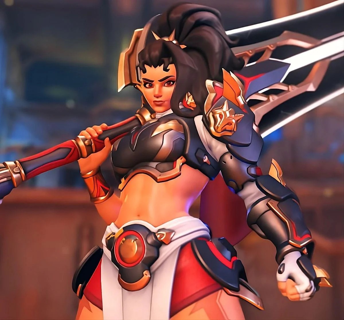 ThaliasHarem's tweet photo. I'm tempted to get in shape just so I can cosplay vendetta https://t.co/7fpKSRImLx