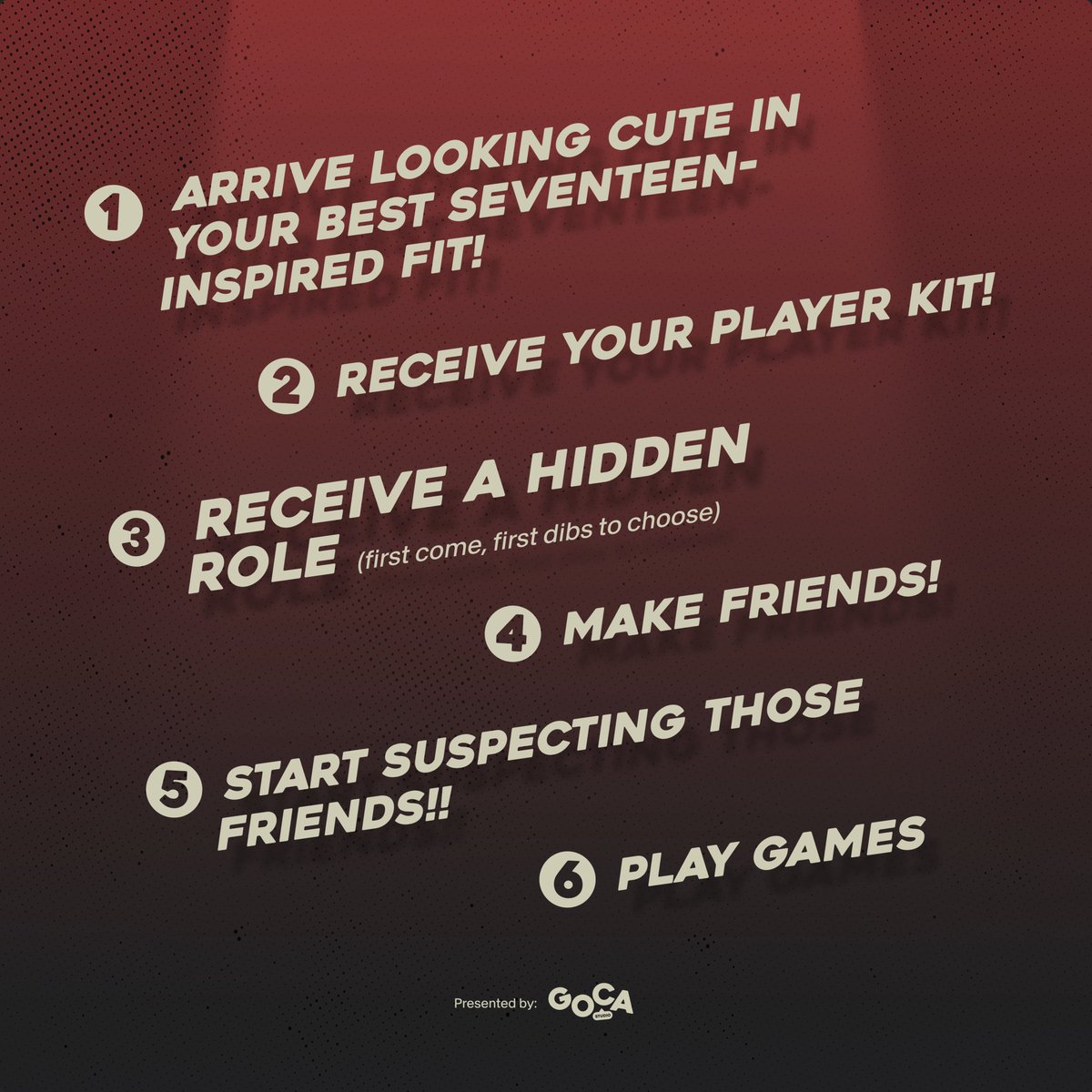 goingcaratph's tweet photo. The PDs would like to clarify:
The village encourages:
💎 friendship
💎 teamwork
💎 cooperation
The game, however...
does not.
#GOCADontLie #GoingCaratPH #StudioGOCA #Seventeen #carat https://t.co/gkhl7Kcnnk