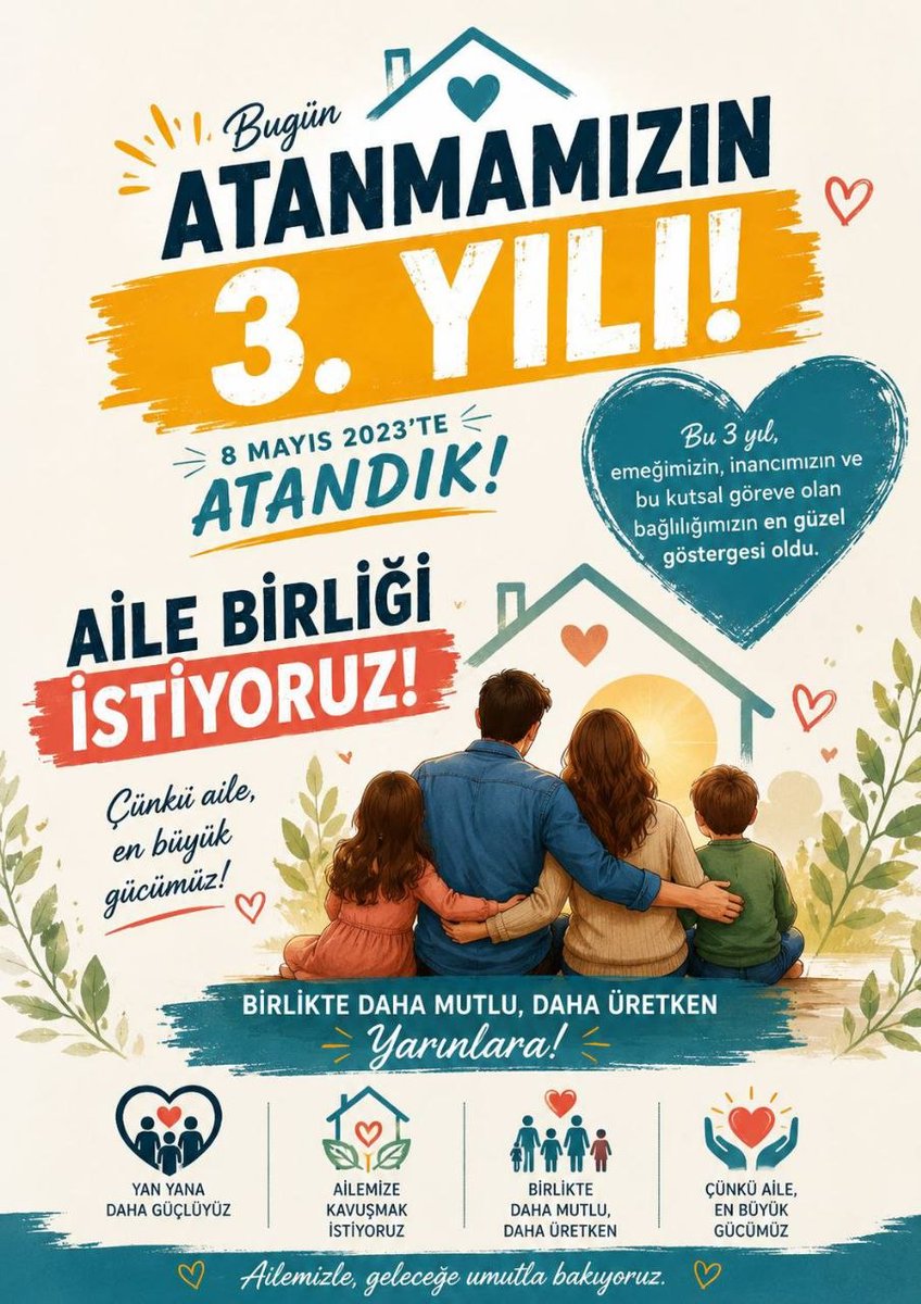 mathteach130's tweet photo. @ogretmenlersyfs Takvim DETAYINA kurban edilmek istemiyoruz. Eylül 2023 atamalı öğretmenlerin hakkı Ağustos mazeret tayinine dahil edilerek verilmelidir.
@Yusuf__Tekin @RTErdogan @talatyavuz29 @_aliyalcin_ @cftcblnt @Mahmut__ozay #YusufTekinAileBirliğiMüjdesi
#2023EylülAtamasıAileBirligi 64 https://t.co/aQR1gc360y