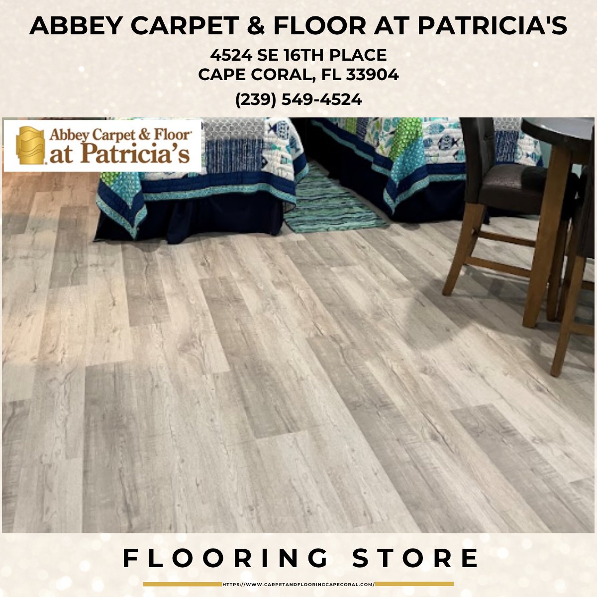 carpet_at's tweet photo. Flooring Store in Cape Coral - Abbey Carpet &amp; Floor at Patricia's 

https://t.co/XVfgP6k7Ol

Abbey Carpet &amp; Floor at Patricia's
4524 SE 16th Place
Cape Coral, FL 33904
(239) 549-4524

https://t.co/hpoJOjopTw

#FlooringStore #FlooringStoreCapeCoralFL https://t.co/eei5LoWIhI