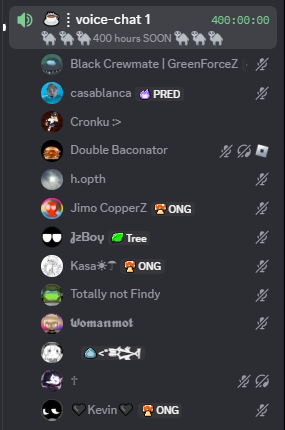 CronkuOfficial's tweet photo. We are SO BACK 🥹

we are back from where we left off and now we reached 400 HOURS. (round 2) https://t.co/MO5BLKJCaN