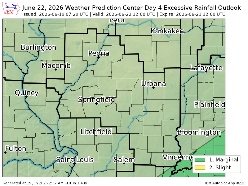 jtm289's tweet photo. WPC issues Day 4 Marginal Risk Excessive Rainfall Outlook at Jun 19, 7:29z for ILX https://t.co/ZqQxUp2zB4 https://t.co/Uca2G3gqui