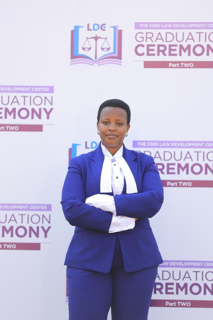 KanyesigyeMerc1's tweet photo. She prayed. She persevered. She prevailed.

Today, I proudly celebrate graduating from the Law Development Centre. Here's to new beginnings and greater heights ahead. 🎓🥂 . https://t.co/v2KQroAng2