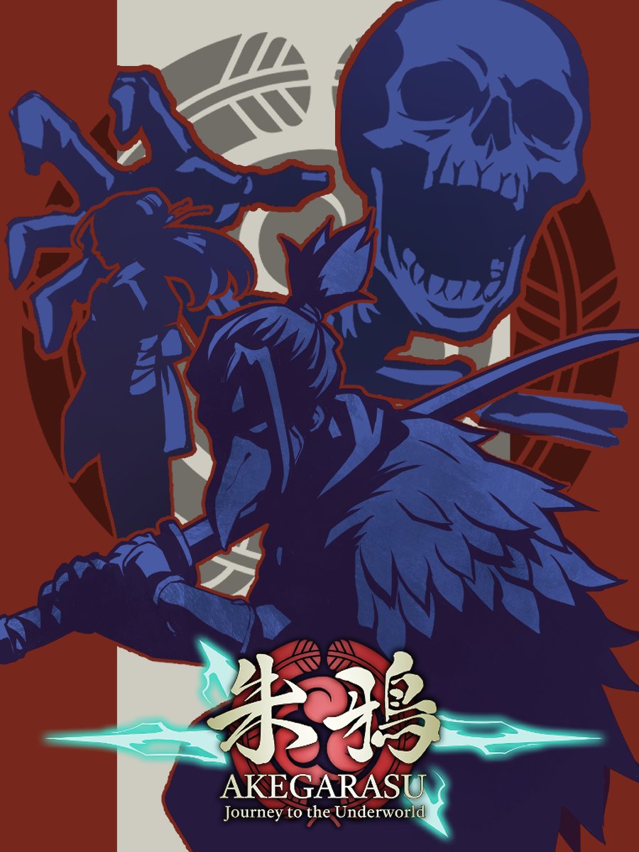 akegarasu_BBDS's tweet photo. ハイスピード×高難易度ランゲーム
『朱鴉 ～AKEGARASU～ Journey to the Underworld』は
Steam体験版を配信中です！

本日は弊社有志スタッフによる
リリース応援イラスト第5弾を公開いたします！

『朱鴉』体験版はこちらから
https://t.co/ilsebFoBIk https://t.co/AmKZvy0N6P