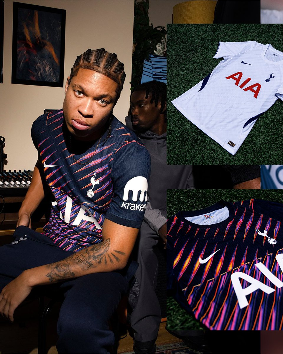 SkySportsPL's tweet photo. Tottenham Hotspur drop not one but TWO kits ahead of next season! Here's what they'll be wearing home and away 👕👕 https://t.co/iNJf3kY6dR