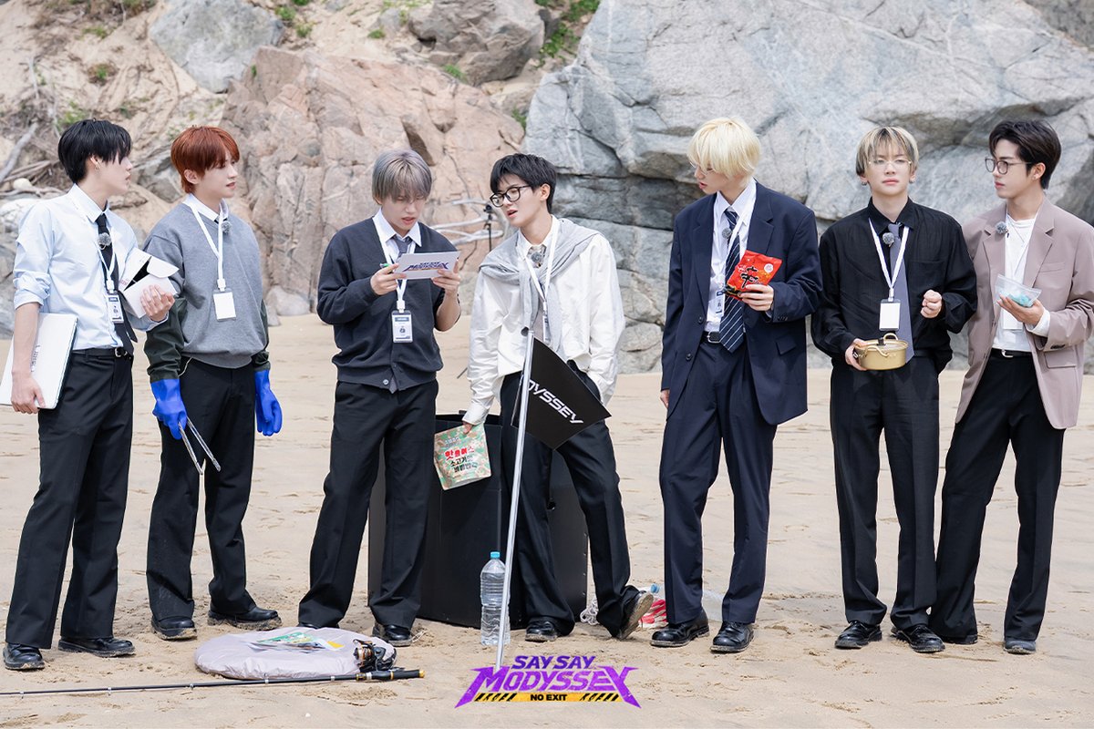 mnetplus_og's tweet photo. [#SAYSAYMODYSSEY] 📸Behind Photo ㅣ EP.1 Desert Island Survival Story ① #MnetPlus_Original

The first platform to watch 〈SAY SAY MODYSSEY : NO EXIT〉
𝐌𝐧𝐞𝐭 𝐏𝐥𝐮𝐬 👉 https://t.co/F8mCXPF327

〈SAY SAY MODYSSEY : NO EXIT〉
📍 Every Tuesday 6PM (KST) on Mnet Plus!
📍 VOD Only on Mnet Plus
📺 Every Wednesday 6PM (KST) on Mnet

=
[#쎄쎄모] 📸Behind Photo ㅣ EP.1 무인도 표류기 ① #MnetPlus_Original

〈SAY SAY MODYSSEY : NO EXIT〉 가장 먼저 보는 곳, 
𝐌𝐧𝐞𝐭 𝐏𝐥𝐮𝐬 👉 https://t.co/F8mCXPF327

〈SAY SAY MODYSSEY : NO EXIT〉
📍 매주 (화) 저녁 6시 Mnet Plus 공개
📍 VOD는 오직 Mnet Plus에서
📺 매주 (수) 저녁 6시 Mnet 방송

#MODYSSEY #모디세이
#SSM_NOEXIT #SAYSAYMODYSSEY #쎄쎄모
#엠넷플러스오리지널 #Mnet #엠넷