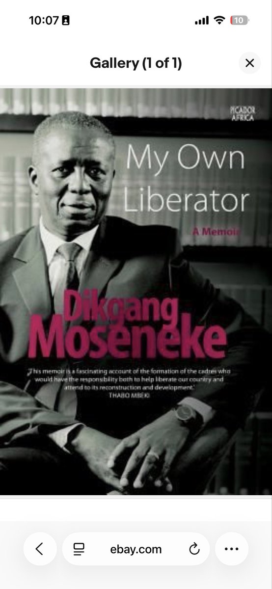 Tumiq's tweet photo. @joshuamalidzo Fantastic selection. If you don’t have them already, try and get Justice Moseneke’s memoirs, they’re fantastic. https://t.co/tIE706XMso