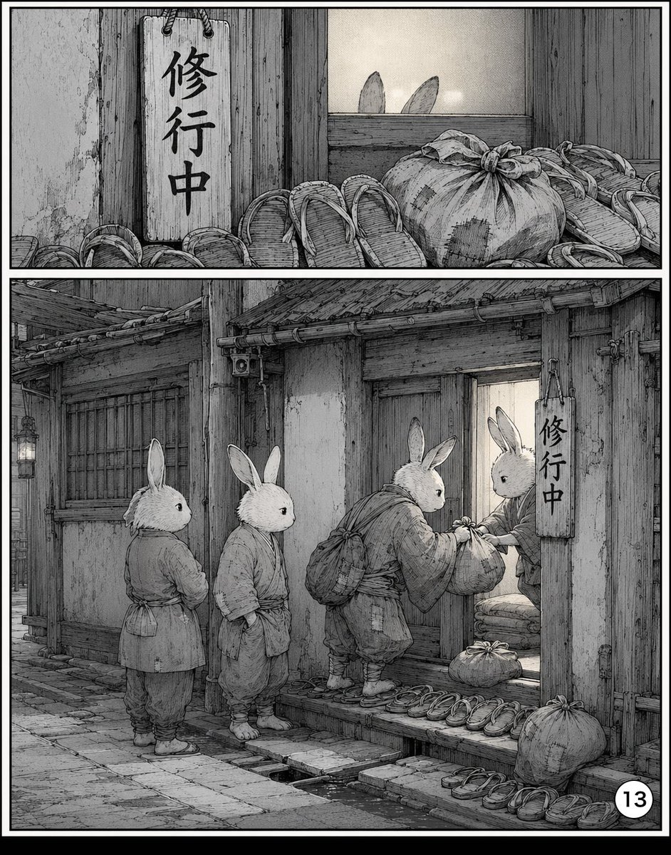 0Maoyu0's tweet photo. RT @turfcao: #兎サムライ 第二話 013 #創作漫画 #外国人問題 https://t.co/SBJkIE0FNx
