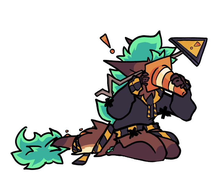 Chanacabra's tweet photo. Finally setting everything up again to maybe make a small art stream on Sunday >:3 Very excited to finally come back. 
I hope to stream more during Artfight in July. https://t.co/EhfYXqyPgU